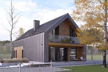  Projekt domu Pogodny (BSA2203) - projekt domu parterowego z poddaszem - Zdjęcie 5