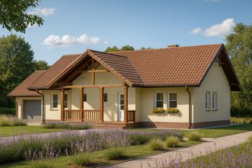  Projekt domu WB-3992 (KRA3478) - projekt domu parterowego - Zdjęcie 1