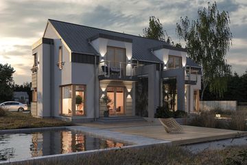  Projekt domu Mirabel Duo (1643) (KRD2789) - projekt domu parterowego z poddaszem - Zdjęcie 4
