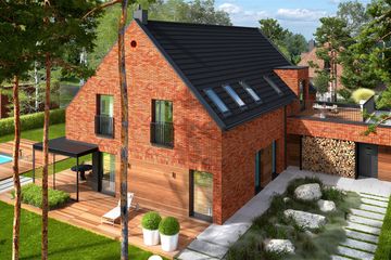  Projekt domu Teodor G2 (wersja A) energo plus (WRC2747) - projekt domu parterowego z poddaszem - Zdjęcie 4