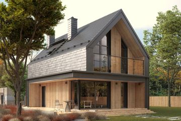  Projekt domu Malutki 2 (BSA2218) - projekt domu parterowego z poddaszem - Zdjęcie 1