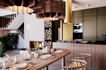  Projekt domu uA88 (WCB1129) - projekt domu parterowego z poddaszem - Zdjęcie 6