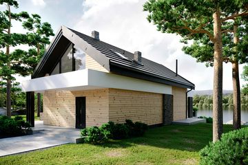  Projekt domu HomeKoncept 66 A (KRX1090) - projekt domu parterowego z poddaszem - Zdjęcie 7