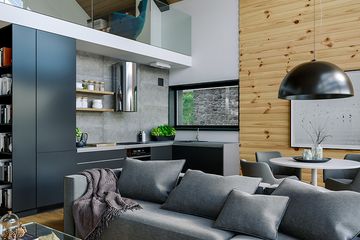  Projekt domu HomeKoncept 66 A (KRX1090) - projekt domu parterowego z poddaszem - Zdjęcie 15