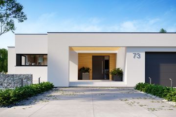  Projekt domu HomeKoncept 73 (KRX1091) - projekt domu parterowego - Zdjęcie 1