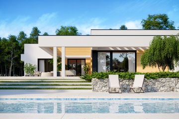  Projekt domu HomeKoncept 73 (KRX1091) - projekt domu parterowego - Zdjęcie 4