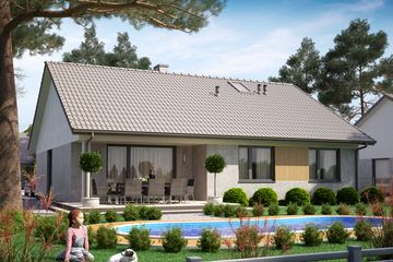  Projekt domu KA78 (PKT1086) - projekt domu parterowego - Zdjęcie 2