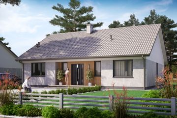  Projekt domu KA78 (PKT1086) - projekt domu parterowego - Zdjęcie 3