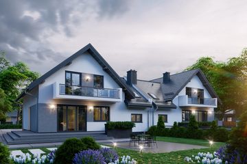  Projekt domu APS 237 (LUA1451) - projekt domu parterowego z poddaszem - Zdjęcie 4