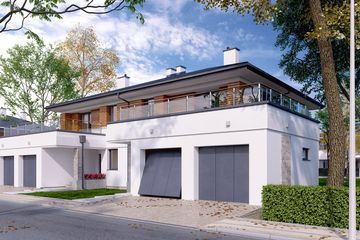  Projekt domu Waniliowy (BSA2210) - projekt domu z pełnym piętrem - Zdjęcie 1