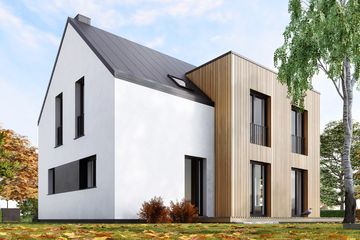  Projekt domu Malachit (BSA2216) - projekt domu parterowego z poddaszem - Zdjęcie 3