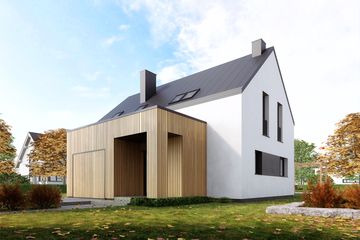  Projekt domu Malachit (BSA2216) - projekt domu parterowego z poddaszem - Zdjęcie 2