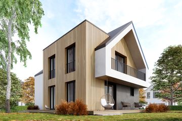  Projekt domu Malachit (BSA2216) - projekt domu parterowego z poddaszem - Zdjęcie 4