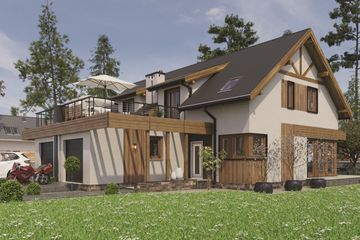  Projekt domu Enzo Duo (1649) (KRD2794) - projekt domu parterowego z poddaszem - Zdjęcie 3