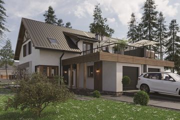  Projekt domu Enzo Duo (1649) (KRD2794) - projekt domu parterowego z poddaszem - Zdjęcie 5