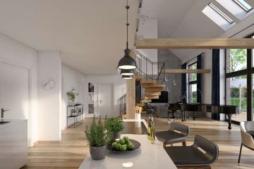  Projekt domu Lund DCP370 (WOB1705) - projekt domu parterowego z poddaszem - Zdjęcie 5