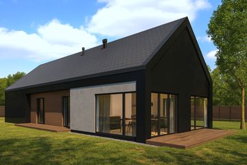  Projekt domu A-46 (PZB1065) - projekt domu parterowego - Zdjęcie 3