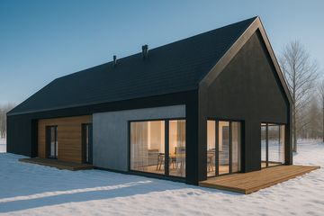  Projekt domu A-46 (PZB1065) - projekt domu parterowego - Zdjęcie 2