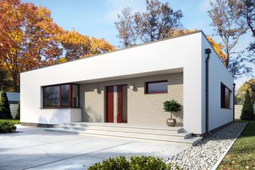  Projekt domu Igo (BSE1153) - projekt domu parterowego - Zdjęcie 1