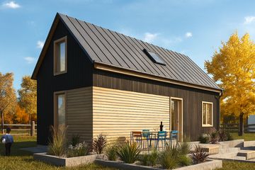  Projekt domu Pilawa 03 całoroczny (KZB1044) - projekt domu parterowego z poddaszem - Zdjęcie 2