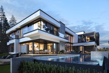  Projekt domu Rezydencja Floryda 2 (WAH1931) - projekt domu z pełnym piętrem - Zdjęcie 4