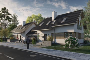  Projekt domu Dino Duolit (1648) (KRD2796) - projekt domu parterowego z poddaszem - Zdjęcie 3