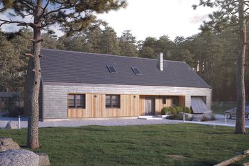  Projekt domu Jemioła 3 (BSA2219) - projekt domu parterowego z poddaszem - Zdjęcie 6