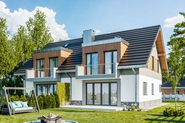  Projekt domu Lila Duolit (1638) (KRD2798) - projekt domu parterowego z poddaszem - Zdjęcie 4