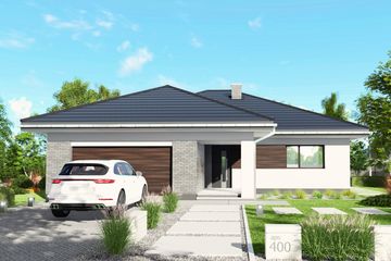  Projekt domu APS 400 (LUA1452) - projekt domu parterowego - Zdjęcie 7