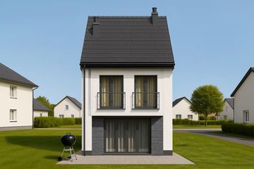  Projekt domu Konrad (WRD2787) - projekt domu z pełnym piętrem - Zdjęcie 2