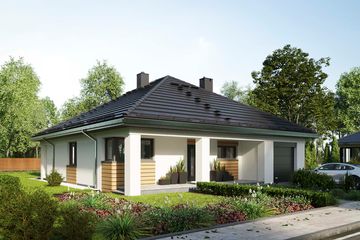  Projekt domu Bratek Nano (1653) (KRD2799) - projekt domu parterowego - Zdjęcie 6