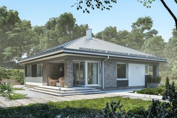  Projekt domu Blanka Bobo (1652) (KRD2800) - projekt domu parterowego - Zdjęcie 6