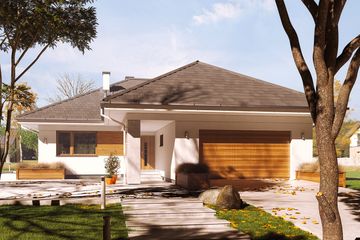  Projekt domu Kiwi 5 (BSA2225) - projekt domu parterowego - Zdjęcie 3