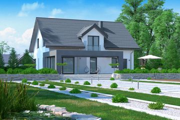  Projekt domu Sej-pro 007 energo (ELW1006) - projekt domu parterowego z poddaszem - Zdjęcie 4