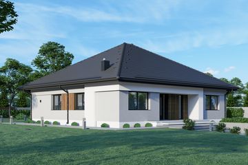  Projekt domu Sej-pro 006 energo (ELW1005) - projekt domu parterowego - Zdjęcie 1