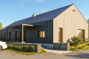  Projekt domu House 25 (WRG1076) - projekt domu parterowego - Zdjęcie 2