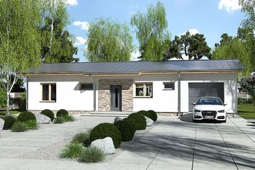  Projekt domu Nina 1 Nova D (WRD2791) - projekt domu parterowego - Zdjęcie 1