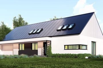  Projekt domu uA76v1 (WCB1131) - projekt domu parterowego z poddaszem - Zdjęcie 1