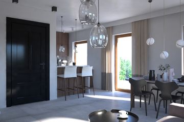  Projekt domu Gaik 45m (KRP2285) - projekt domu parterowego z poddaszem - Zdjęcie 4