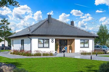  Projekt domu Tryton teriva (WOE1142) - projekt domu parterowego - Zdjęcie 1