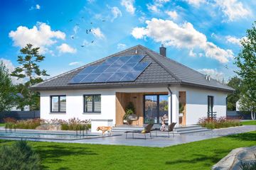  Projekt domu Tryton teriva (WOE1142) - projekt domu parterowego - Zdjęcie 3