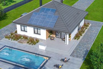  Projekt domu Tryton teriva (WOE1142) - projekt domu parterowego - Zdjęcie 4