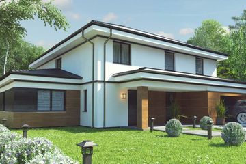  Projekt domu uA32v1 (WCB1145) - projekt domu z pełnym piętrem - Zdjęcie 4