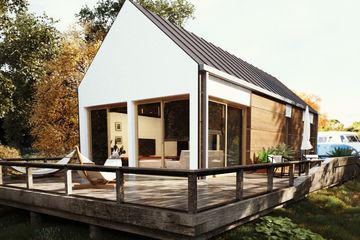  Projekt domu uA67v2 (WCB1146) - projekt domu parterowego - Zdjęcie 1