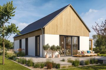  Projekt domu Dopasowany 04 (KZB1050) - projekt domu parterowego - Zdjęcie 2