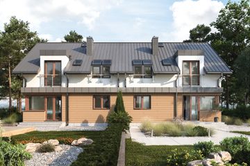  Projekt domu Miłosz Duo (1654) (KRD2802) - projekt domu parterowego z poddaszem - Zdjęcie 4