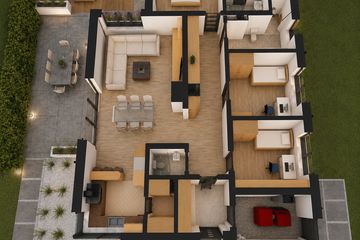 Projekt domu Merkury - parterowy dom o powierzchni 114,06 m², dach kopertowy - ujęcie 7