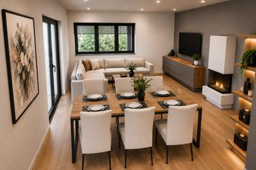 Projekt domu Merkury - parterowy dom o powierzchni 114,06 m², dach kopertowy - ujęcie 8