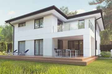  Projekt domu uA124 (WCB1155) - projekt domu z pełnym piętrem - Zdjęcie 2