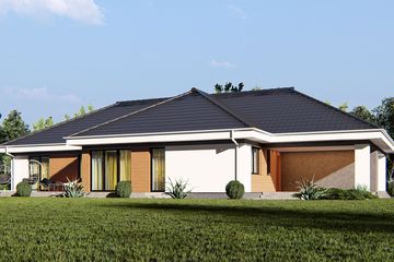  Projekt domu uA127 (WCB1156) - projekt domu parterowego - Zdjęcie 3